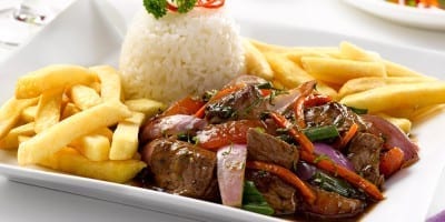 Peruvian lomo saltado