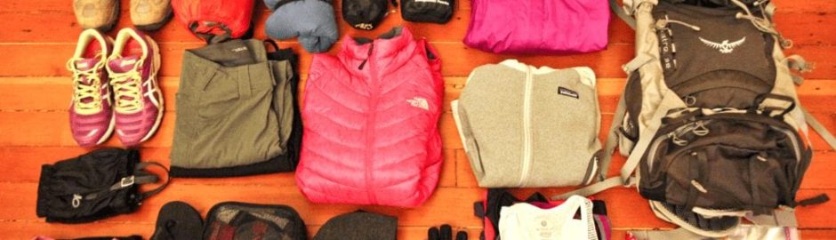 Inca Trail Packing List