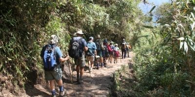 Porters for the Inca Trail to Machu Picchu