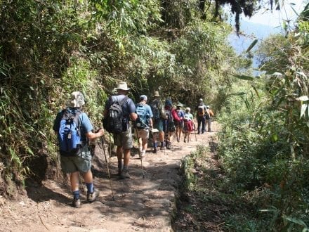 Porters for the Inca Trail to Machu Picchu