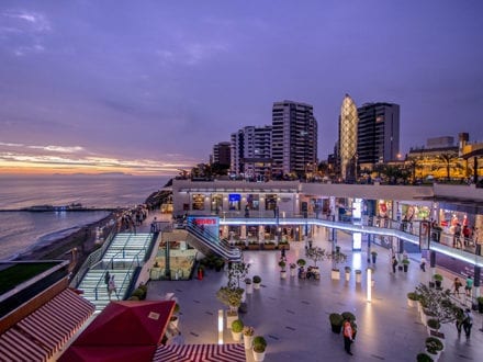 Restaurants in Larcomar, Miraflores Peru