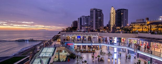 Restaurants in Larcomar, Miraflores Peru