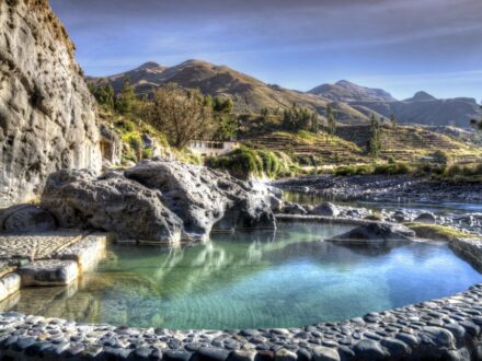 The Pacchanta hot springs near Cusco