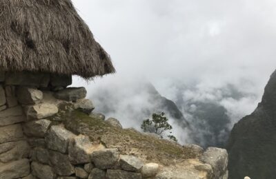 View from the Watchtower in Machu Picchu