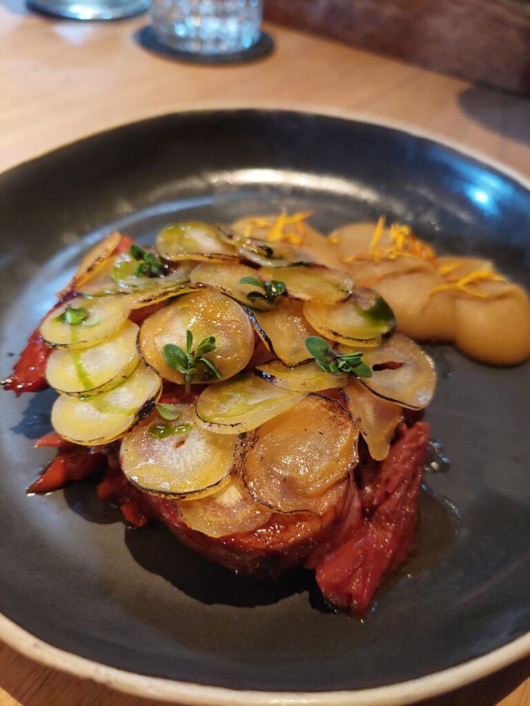 Lamb and Oca Tubers Merito